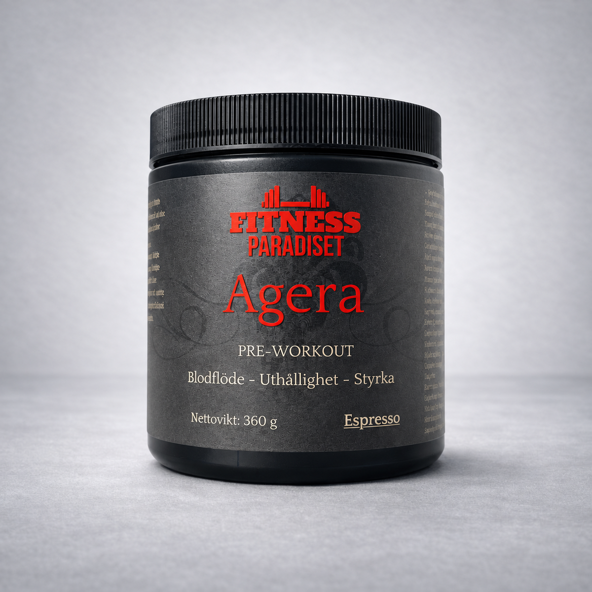 FP AGERA Pre-Workout/Prestationshöjare 360g *ingen efterdipp*