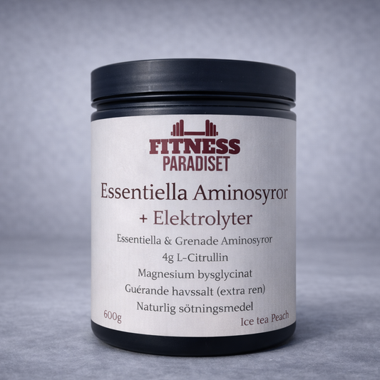 FP ESSENTIELLA AMINOSYROR + ELEKTROLYTER (BCAA/EAA) 600g Ice Tea Peach